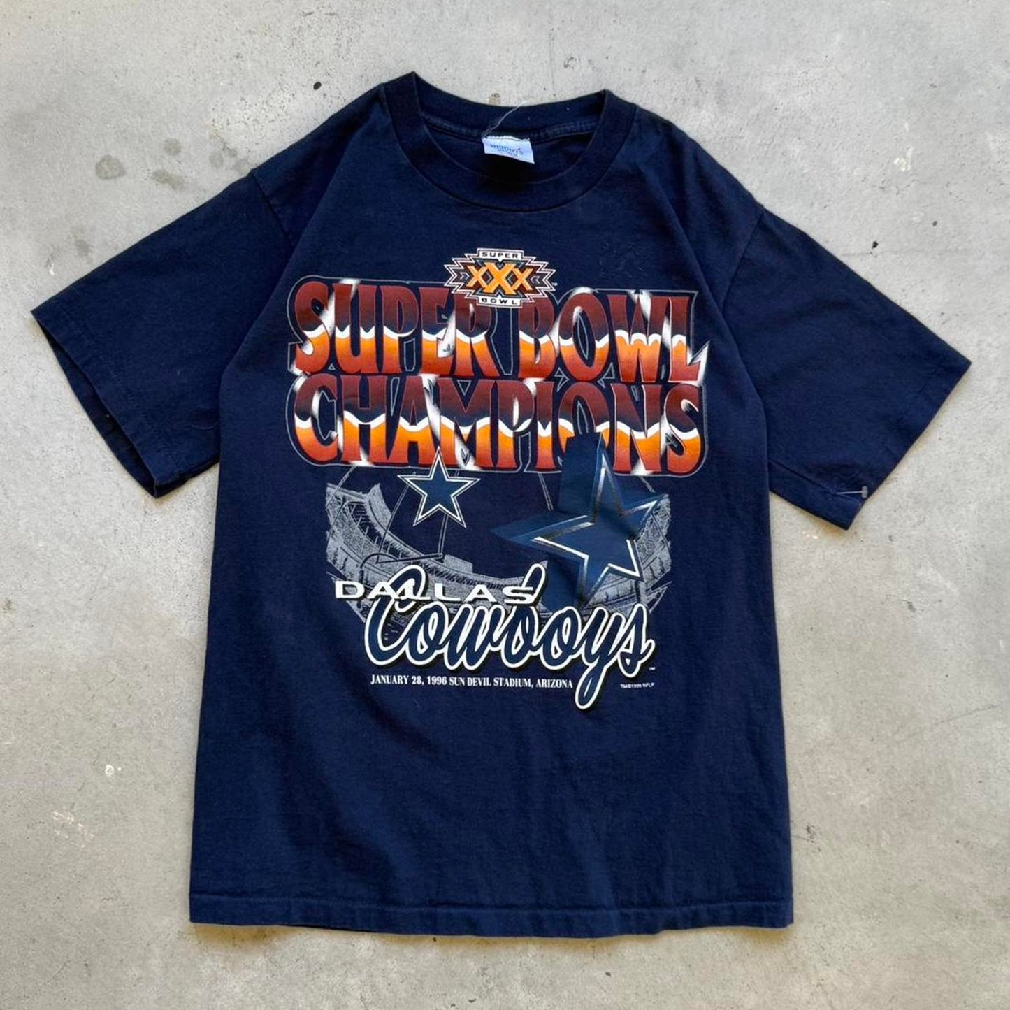 Vintage 90s Dallas Cowboys NFL Football T-Shirt - Medium
