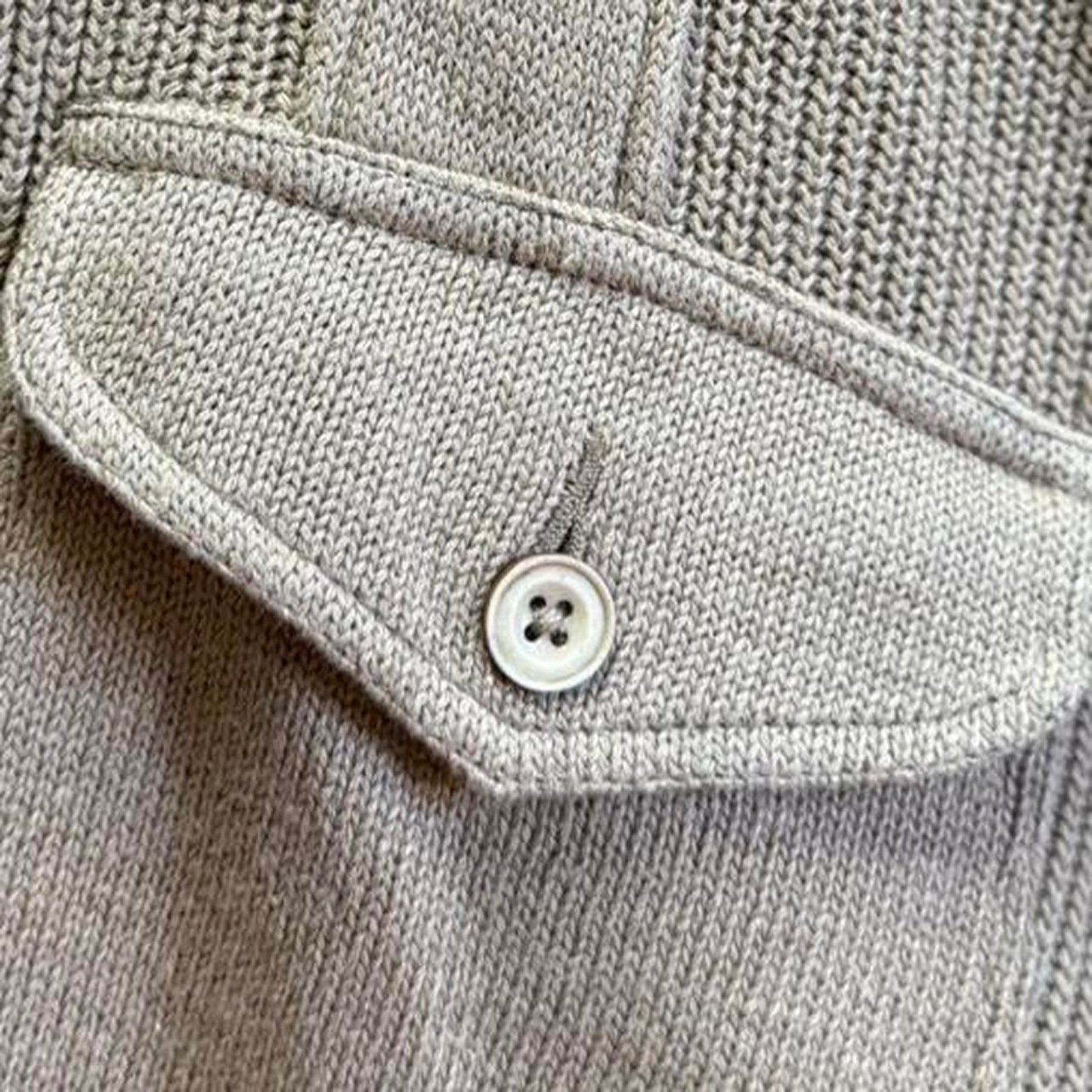 Vintage 90s Polo Ralph Lauren Tri Pocket Cardigan - Large