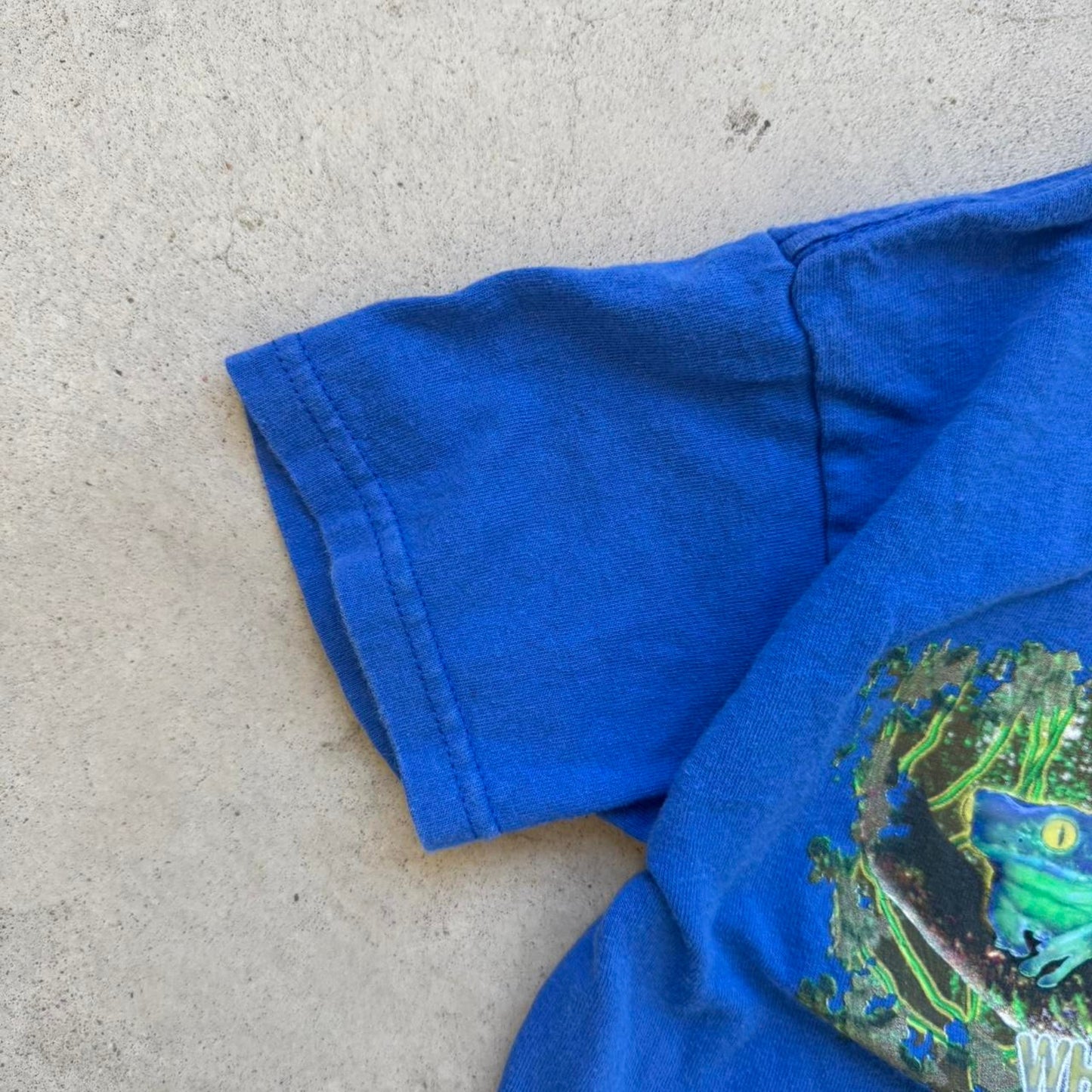 Vintage 90s Rainforest Frogs Animal T-Shirt - Kids Medium