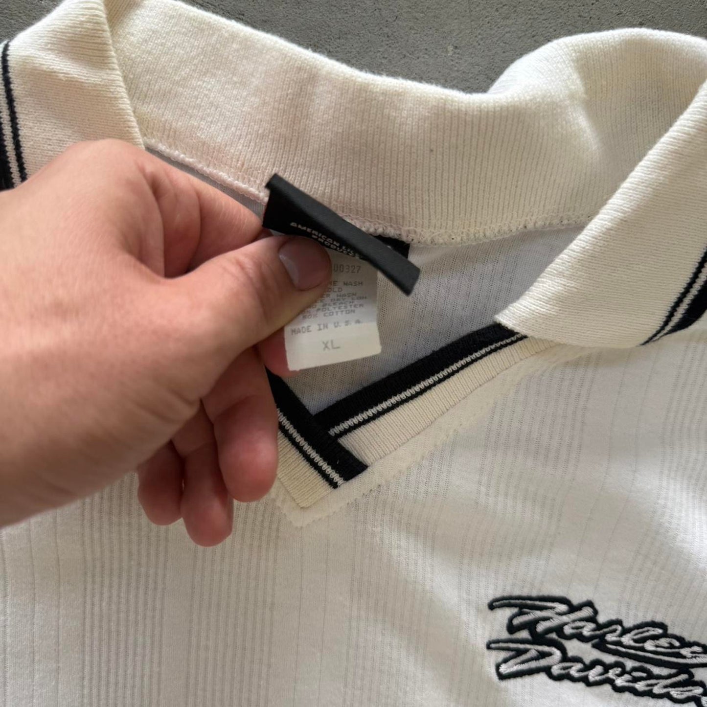 Vintage Harley Davidson Motorcycles Polo Shirt - X-Large (W)