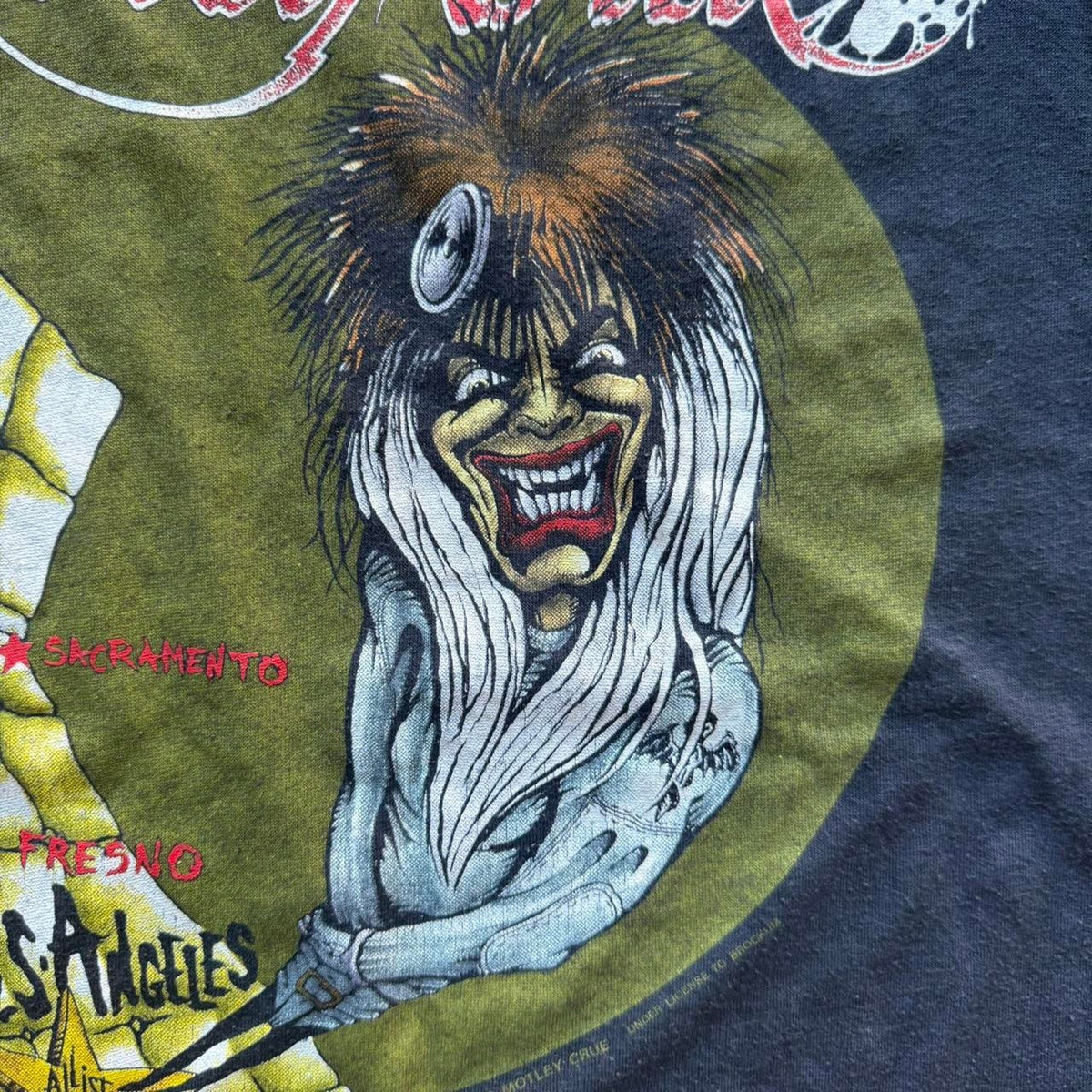 Vintage 1990 Motley Crue Home Sweet Home Band T-Shirt - X-Large