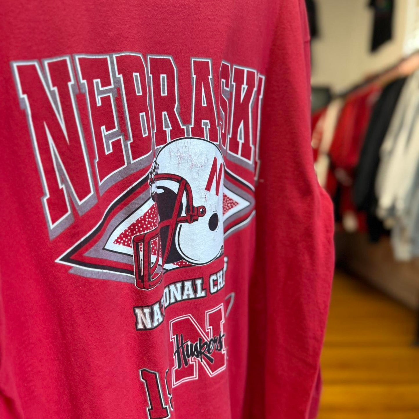 Vintage 1994 Nebraska Huskers National Championship T-Shirt - X-Large