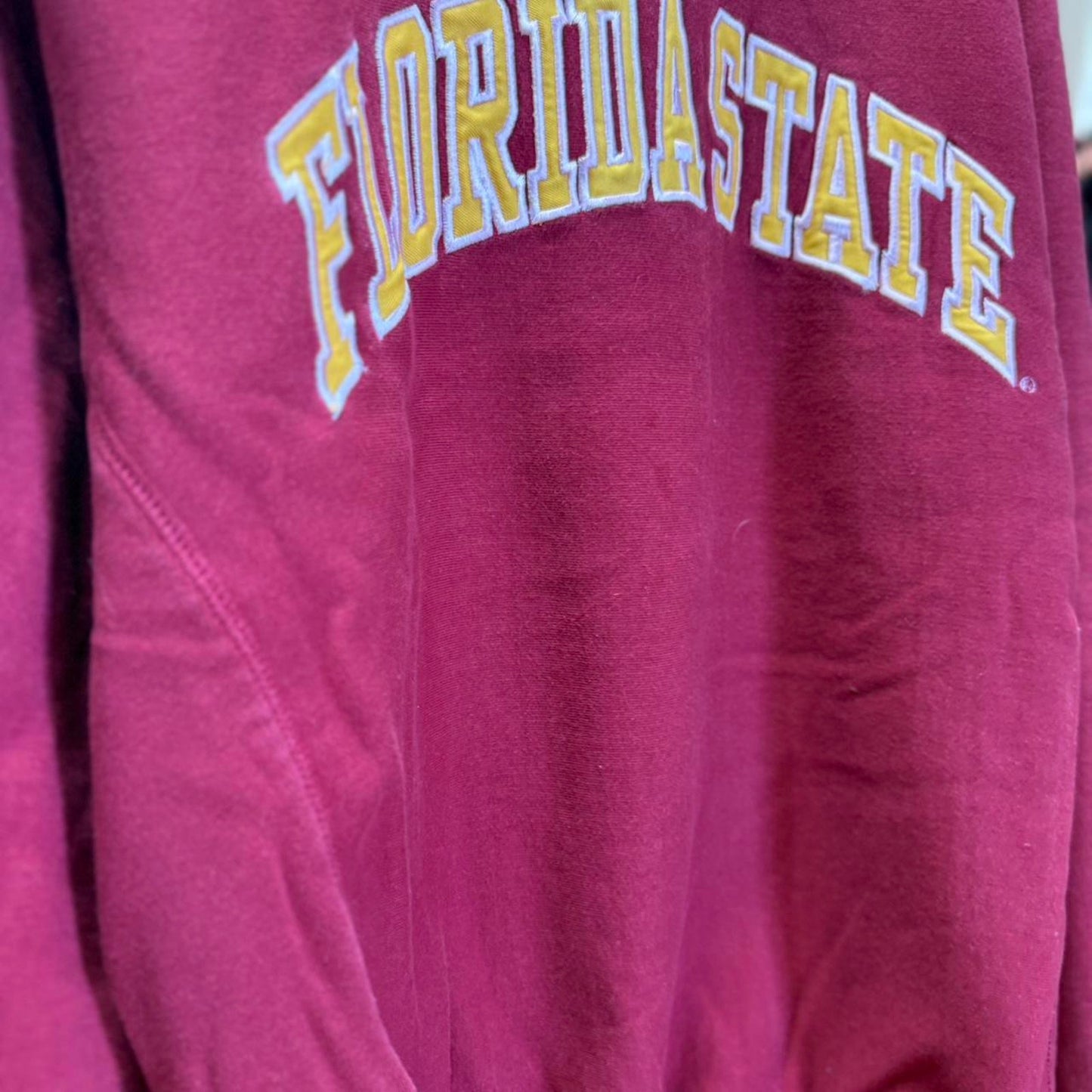 Vintage 90s Florida State Steve and Barry’s Spellout Crewneck - Large