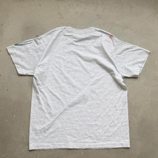 Vintage 90s Wolf Howling Animal Nature T-Shirt - X-Large