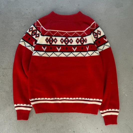 Vintage 70s JCPenny Knit Sweater - X-Large