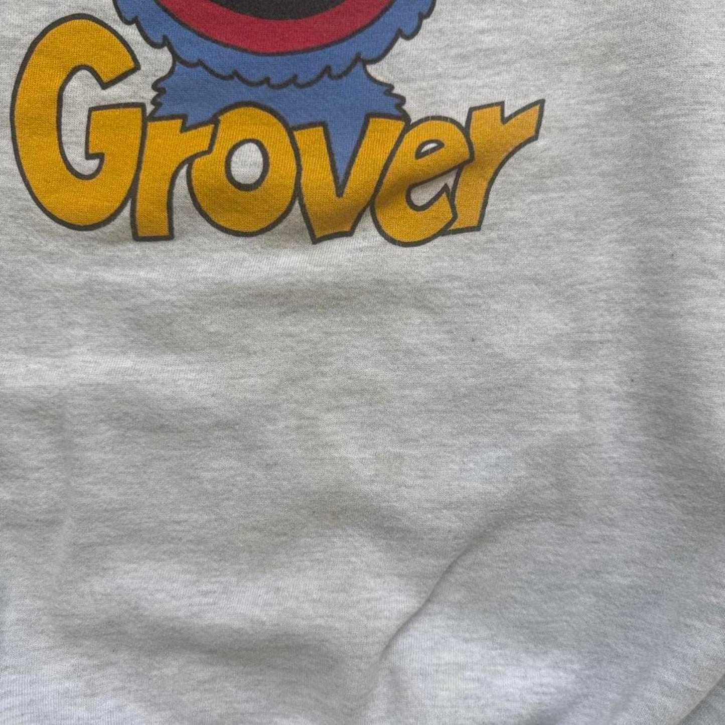 Vintage 90s Sesame Street Grover Crewneck - Large