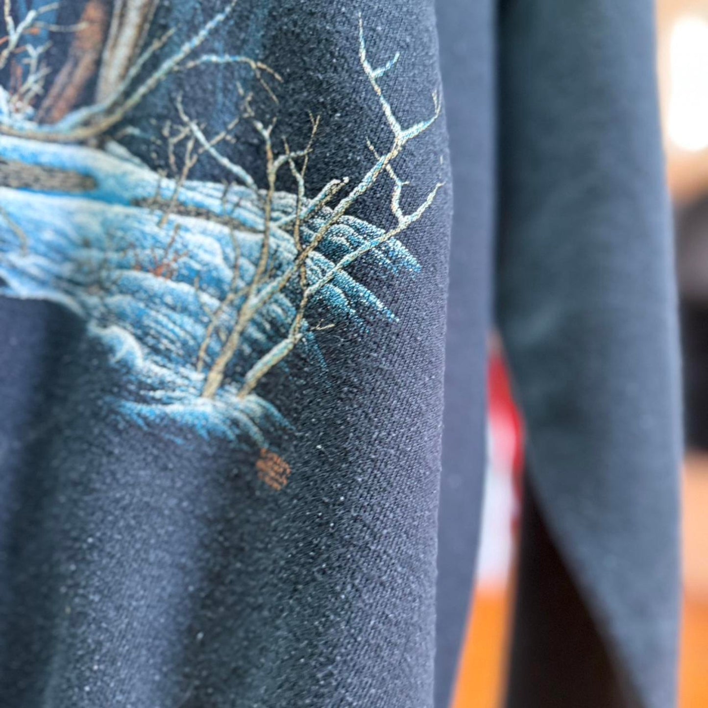 Vintage 90s Wolf Animal Nature Outdoors Crewneck