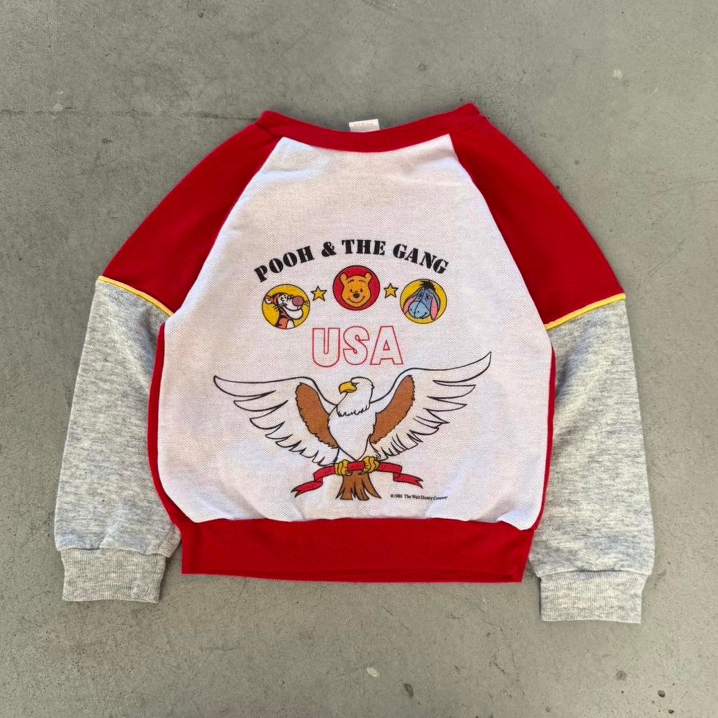 Vintage 80s Winnie the Pooh and the Gang Disney Crewneck - Kids Medium 5-6