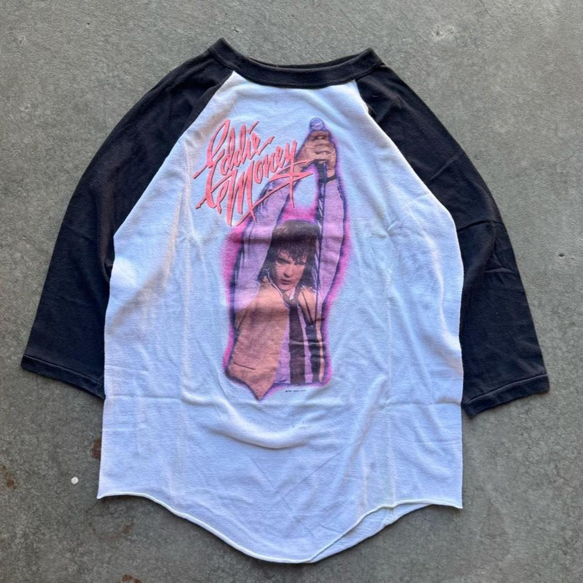 Vintage 1982 Eddie Money I Got No Control Band T-Shirt - Large