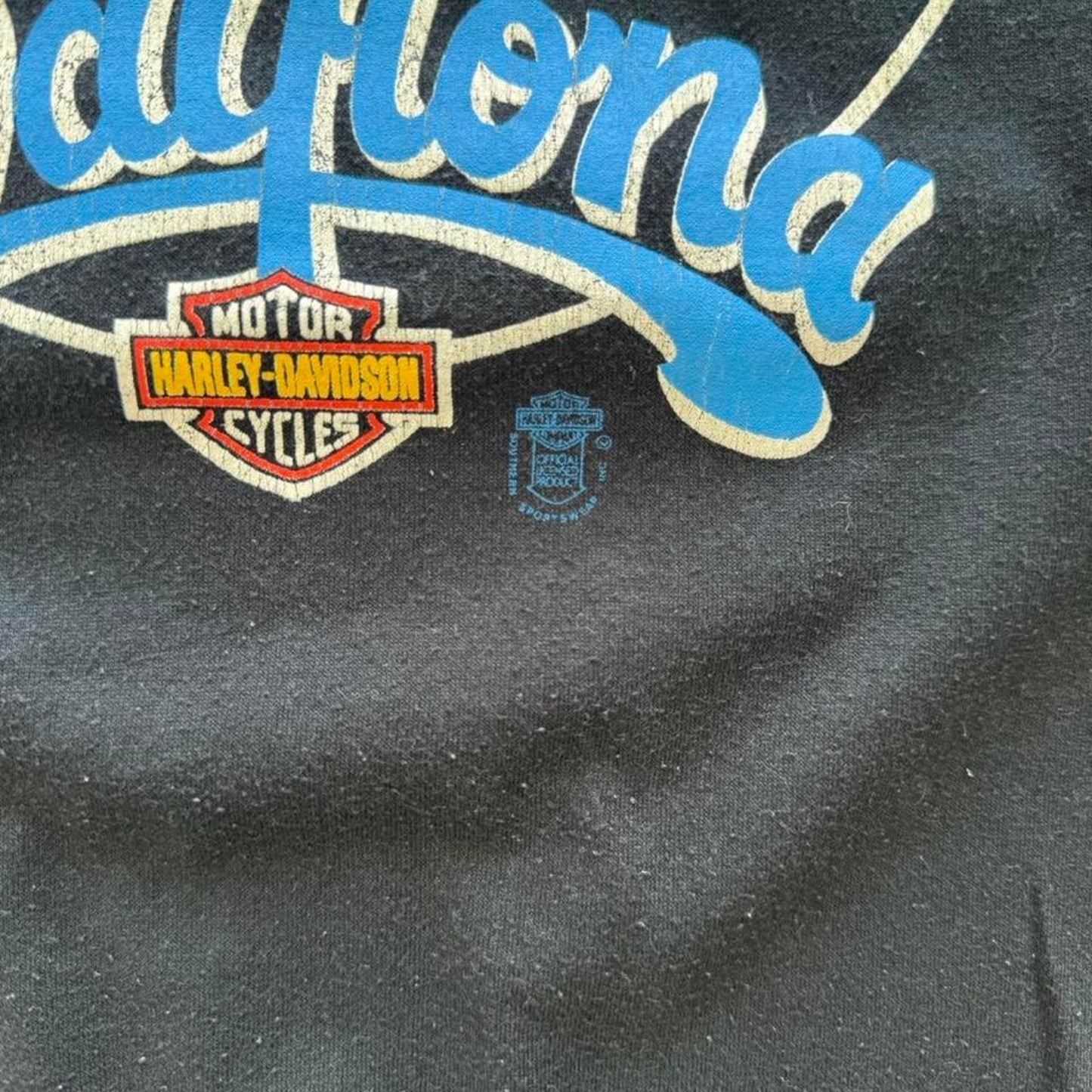 Vintage 1988 Daytona Bike Week Harley Davidson Motorcycles T-Shirt - X-Large