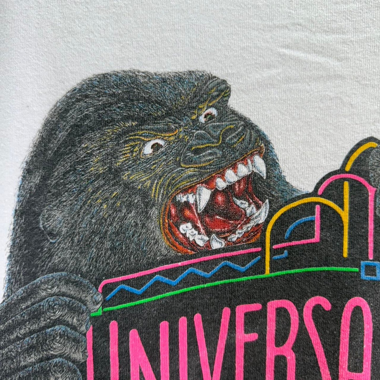 Vintage 90s Universal Studios King Kong Florida T-Shirt - Large