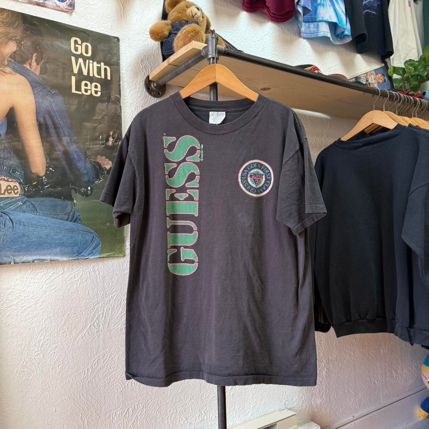 Vintage 90s Faded Guess Jeans T-Shirt - OSFA