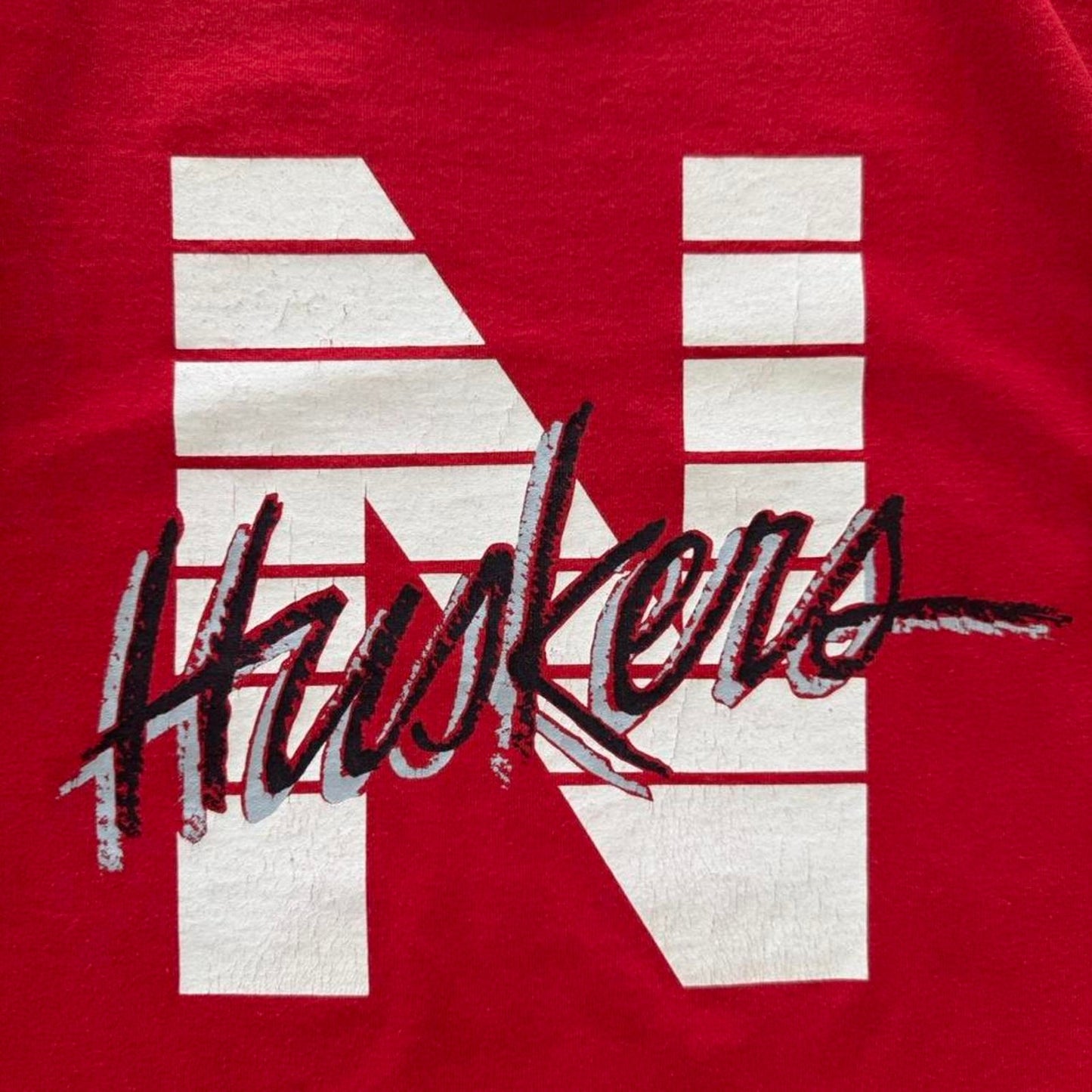 Vintage 90s Nebraska Huskers T-Shirt - Medium