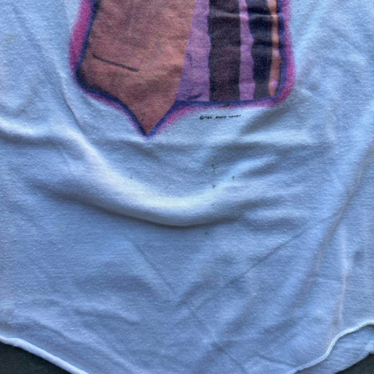 Vintage 1982 Eddie Money I Got No Control Band T-Shirt - Large