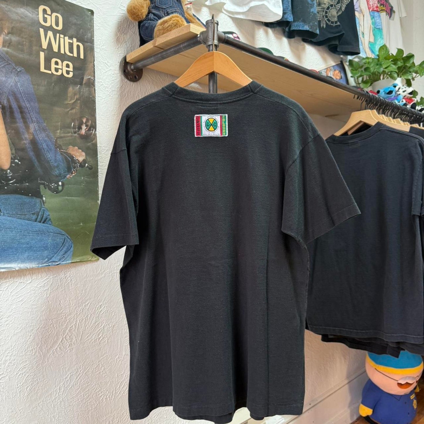 Vintage 90s CYA Criss Cross Rap T-Shirt - OSFA