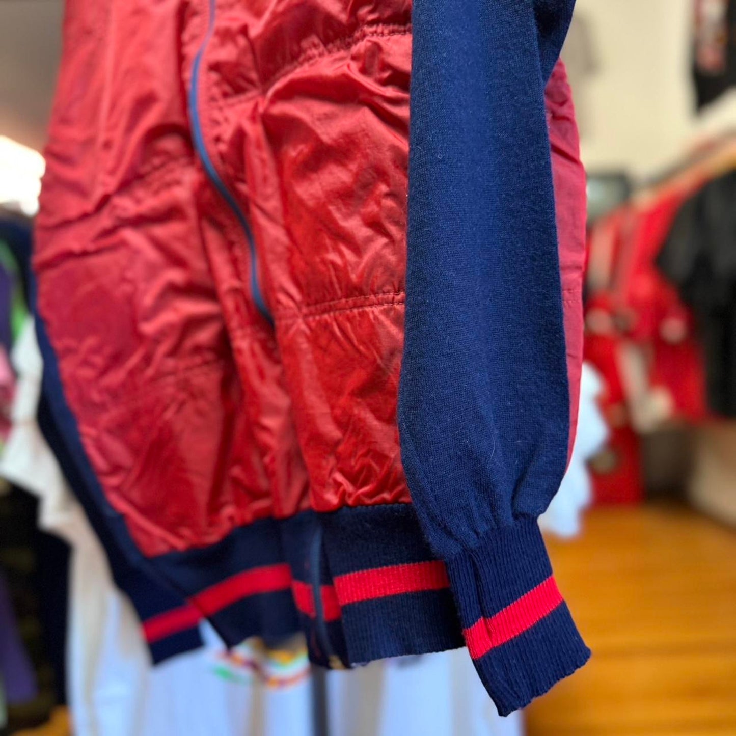 Vintage 80s Designer Italian Zip Up Jacket - Medium