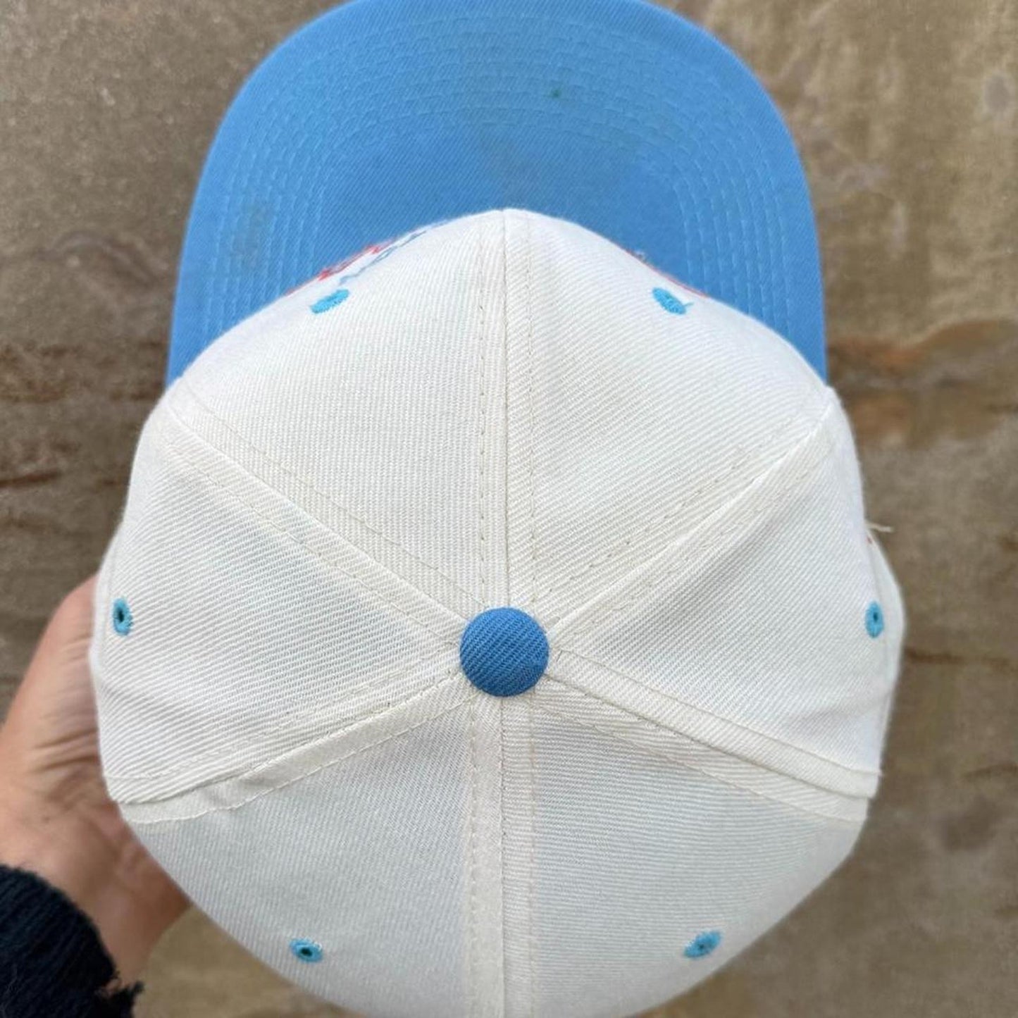 Vintage 90s Houston Oilers Sports Specialties Script Snapback
