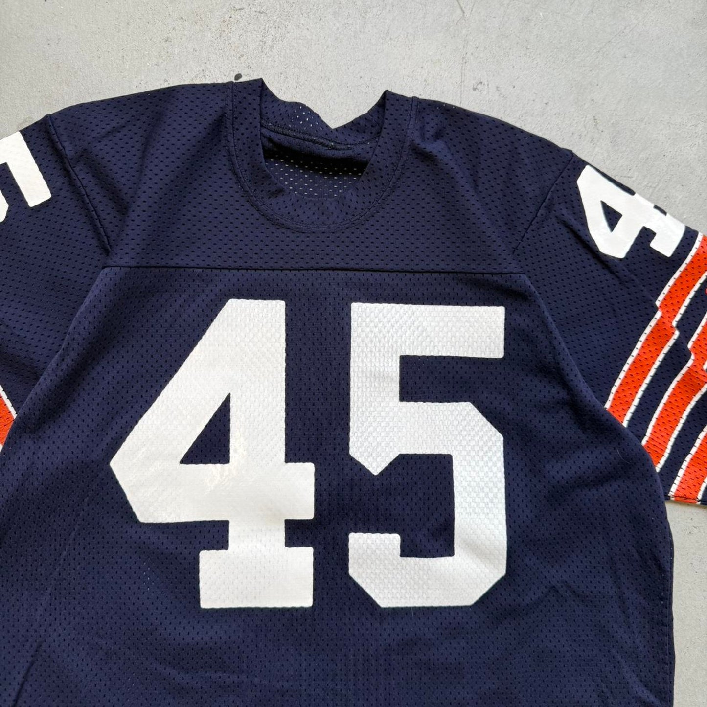 Vintage 90s Chicago Bears MacGregor Sand Knit NFL Jersey - Large