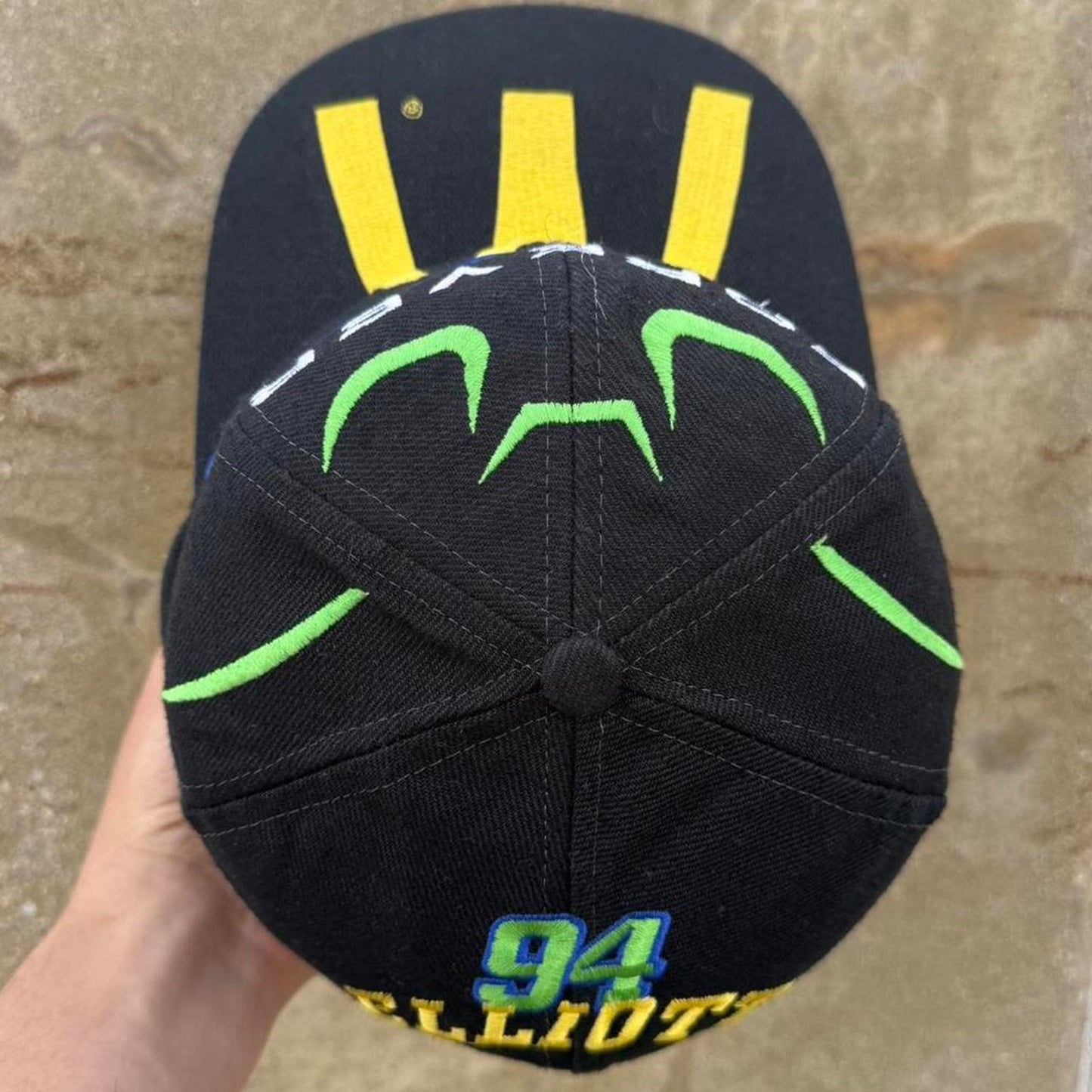 Vintage 90s Batman Forever McDonald’s Bill Elliot NASCAR Snapback