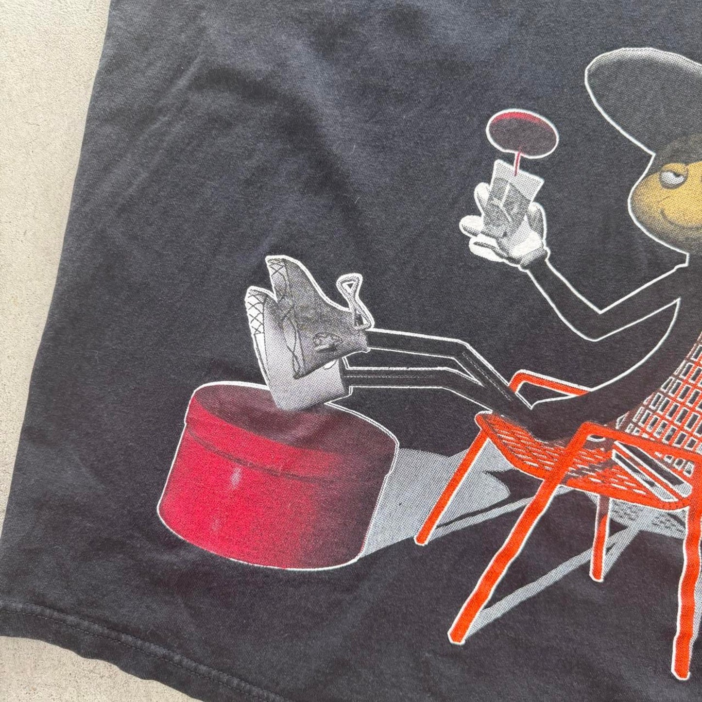 Vintage 90s Do Nothing Cartoon Tank Top - Large
