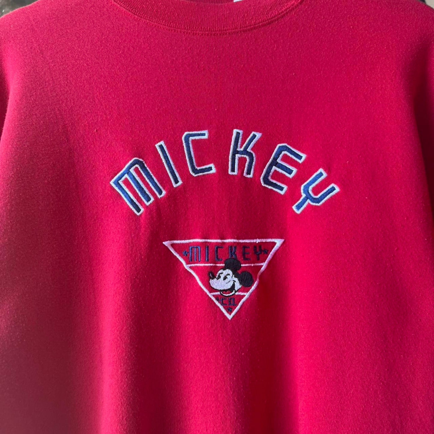 Vintage 90s Mickey Mouse Disney Crewneck - X-Large