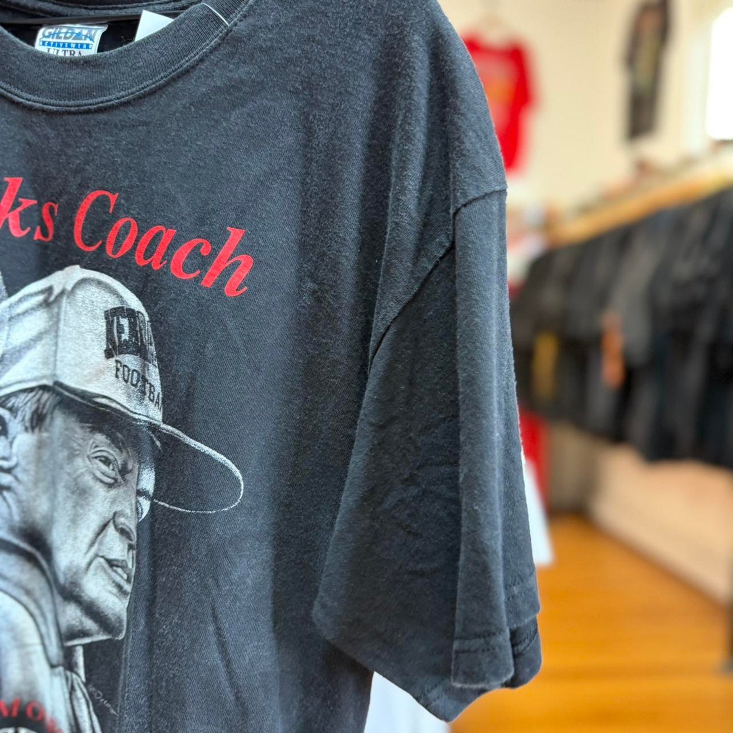 Vintage 90s Nebraska Huskers Thanks Coach Tom Osborne T-Shirt
