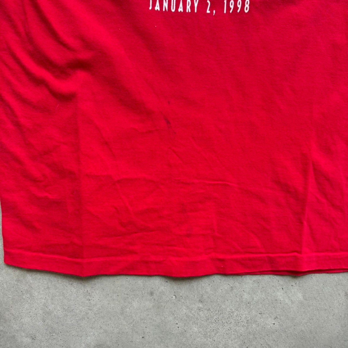 Vintage 1998 Nebraska Huskers Vs Tennessee Volunteers Championship T-Shirt - Large