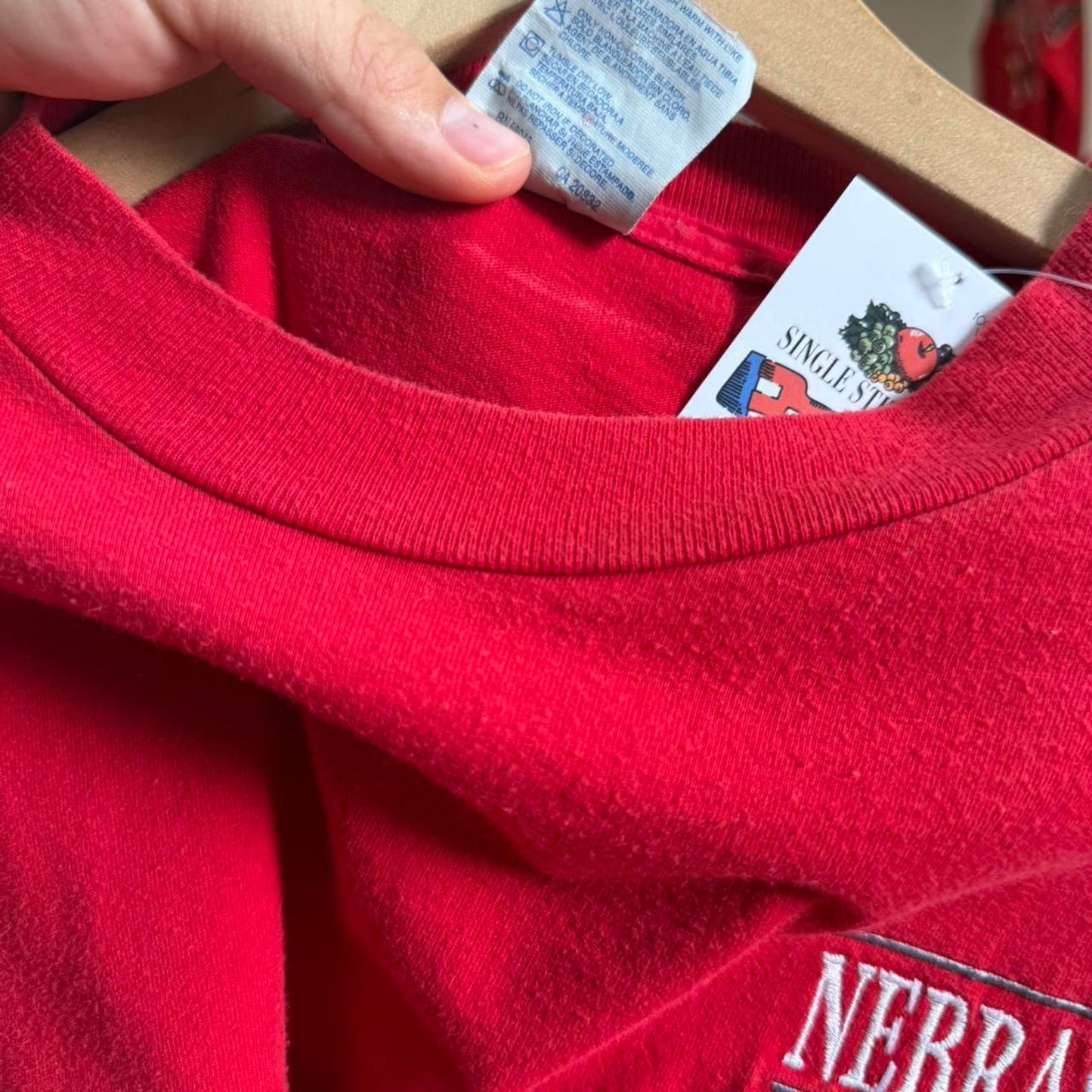 Vintage 90s Nebraska Huskers Football T-Shirt - X-Large