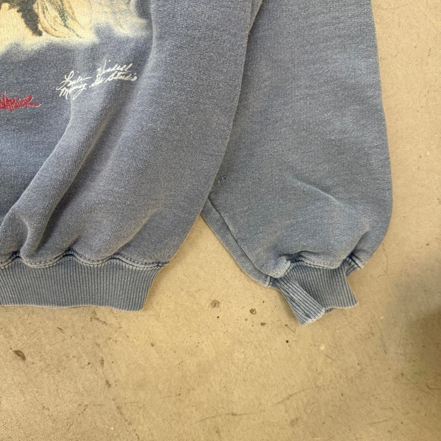 Vintage 90s Native American Horse Art Crewneck - Medium