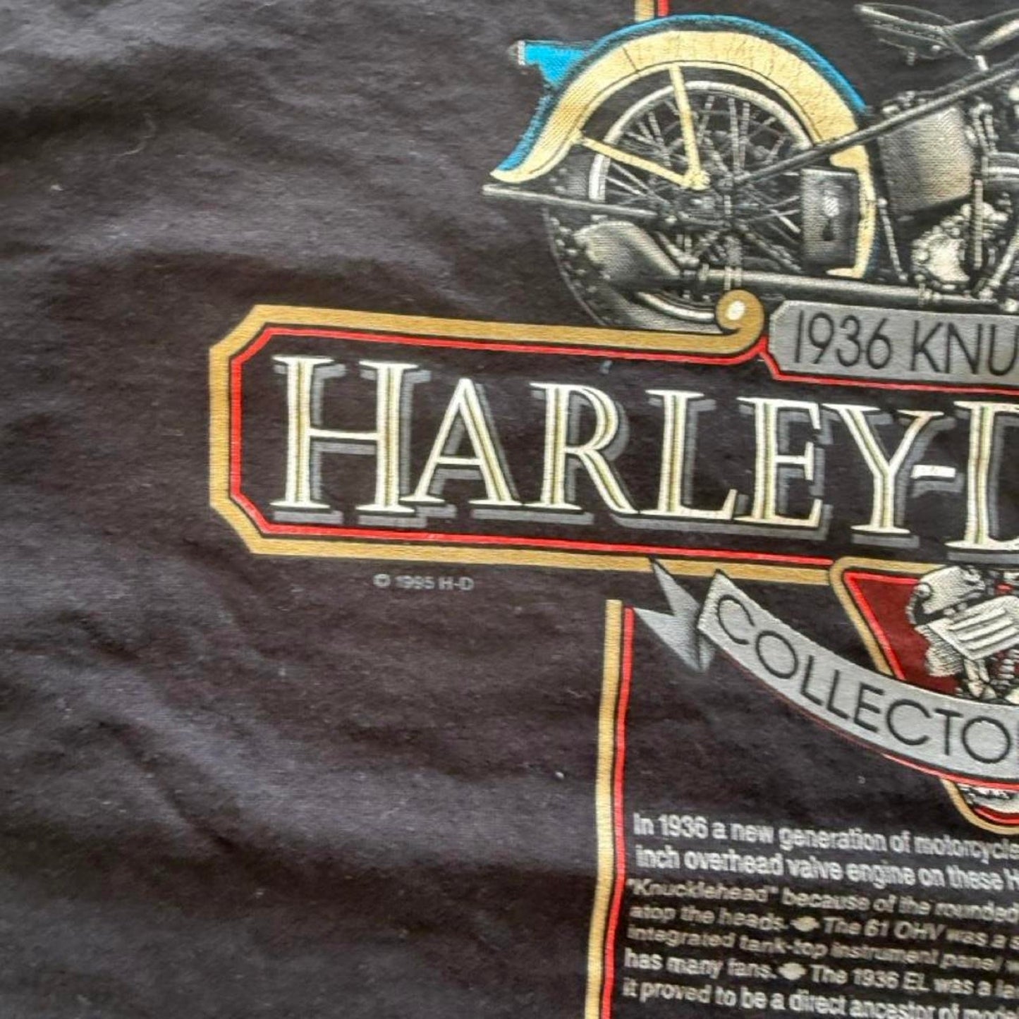 Vintage 90s Harley Davidson Motorcycles Biker T-Shirt - X-Large