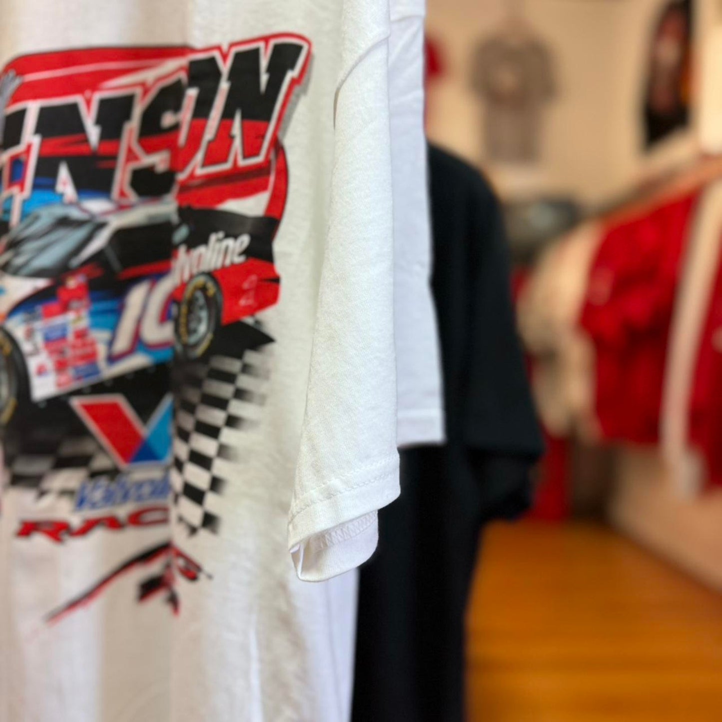 Vintage 90s Johnny Benson NASCAR Racing Racecar T-Shirt - X-Large