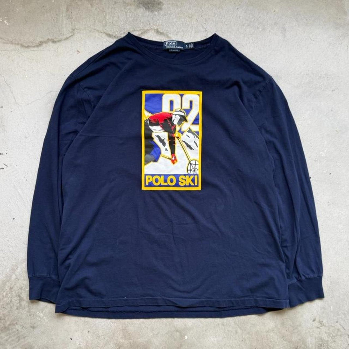Vintage Polo Ski 92 Ralph Lauren Alpine Long Sleeve T-Shirt - X-Large