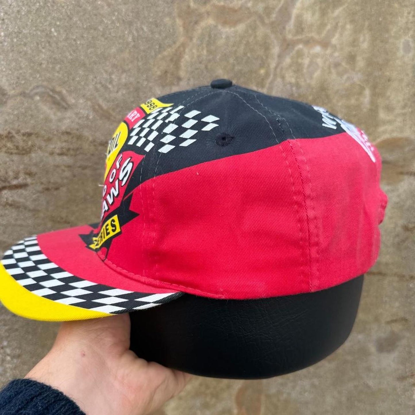 Vintage 1998 World Of Outlaws Pennzoil Racing Snapback