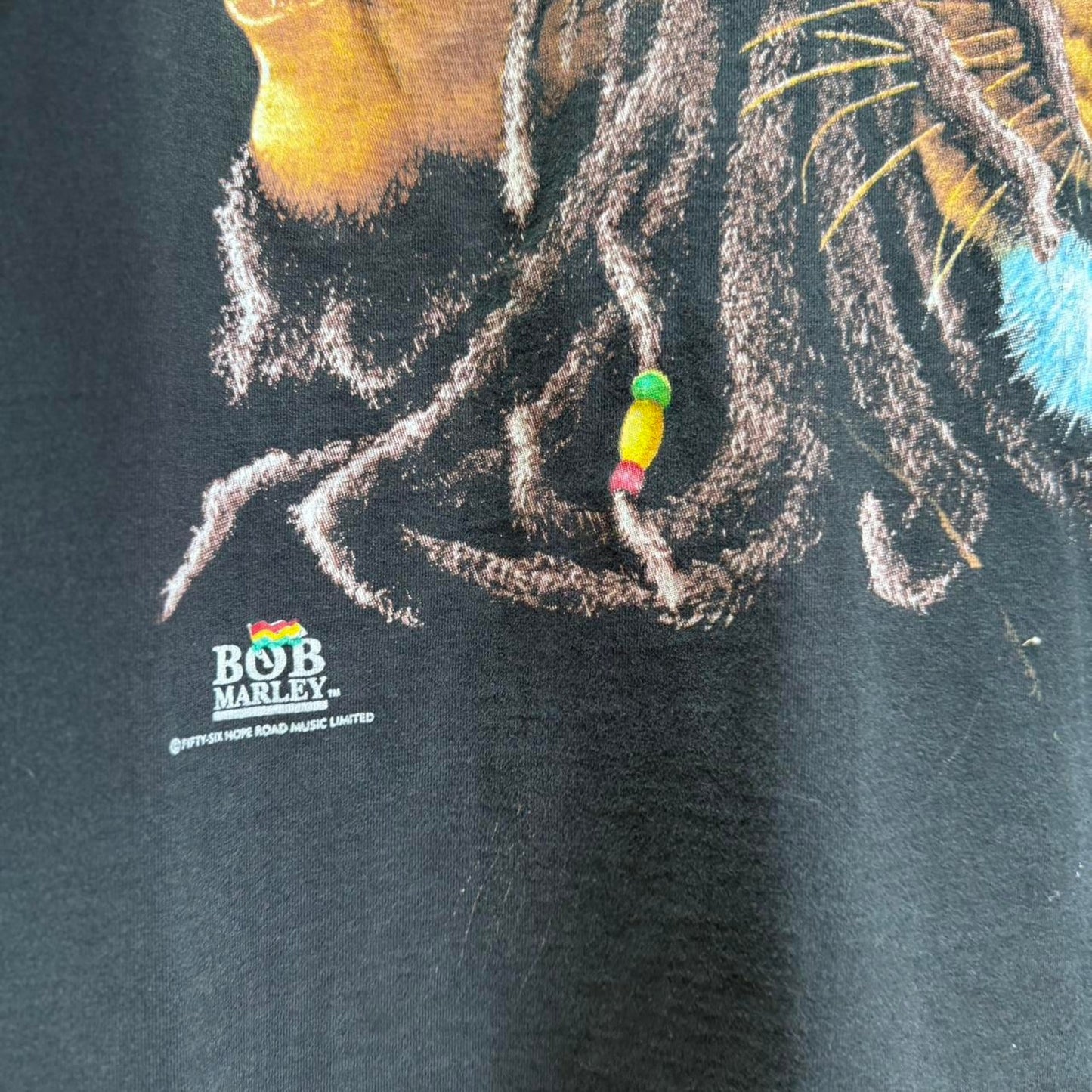 Vintage 90s Bob Marley Lion Jamaica Rasta Band T-Shirt