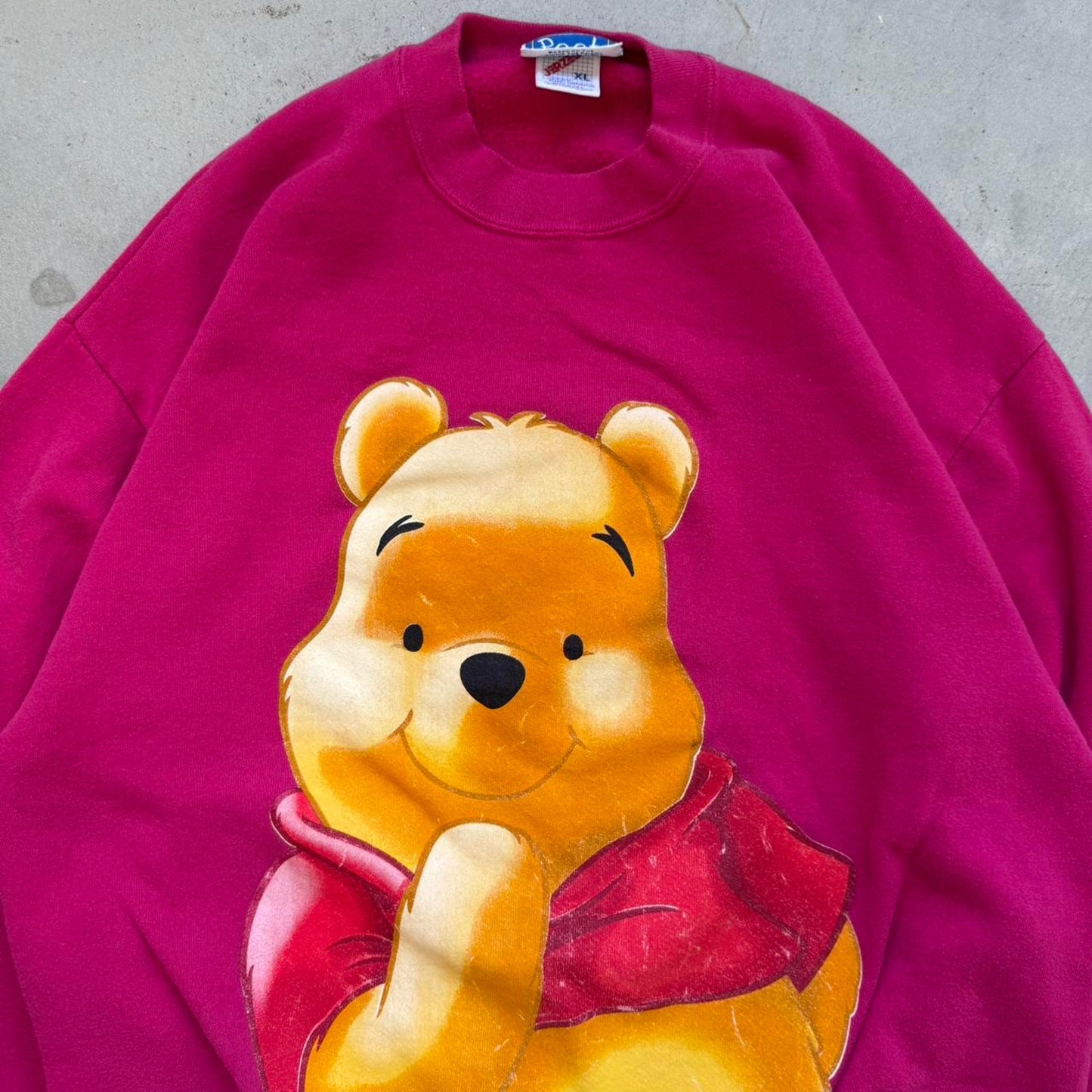 Vintage 90s Disney Winnie the Pooh Crewneck - X-Large