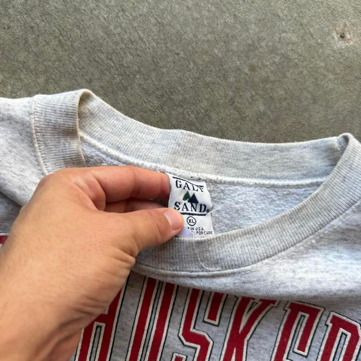 Vintage 90s Nebraska Huskers Herbie Crewneck - X-Large