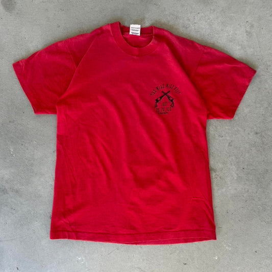 Vintage 1987 Budweiser Wild West Phi Psi Beer T-Shirt - Large