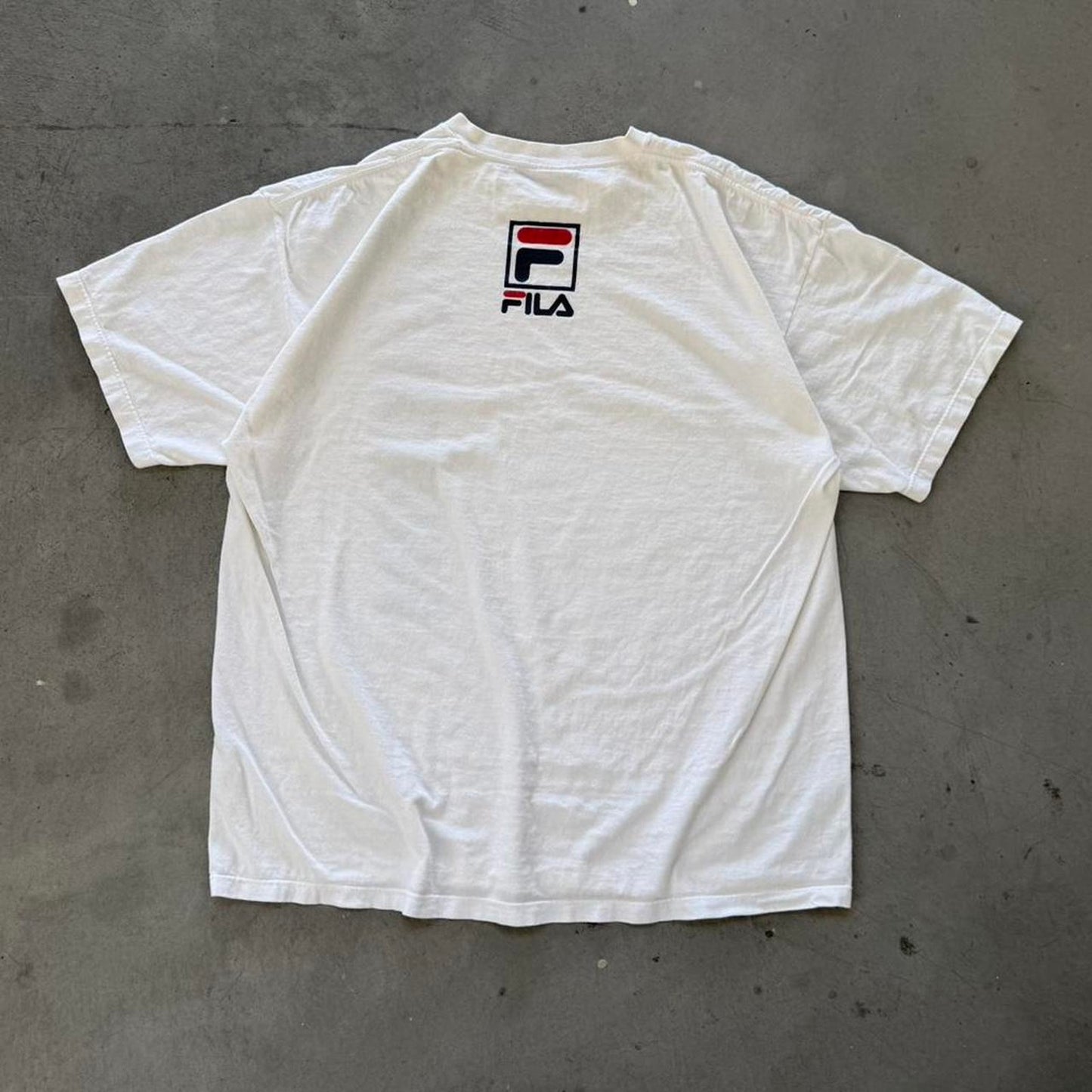 Vintage 90s FILA Sports Logo T-Shirt - X-Large
