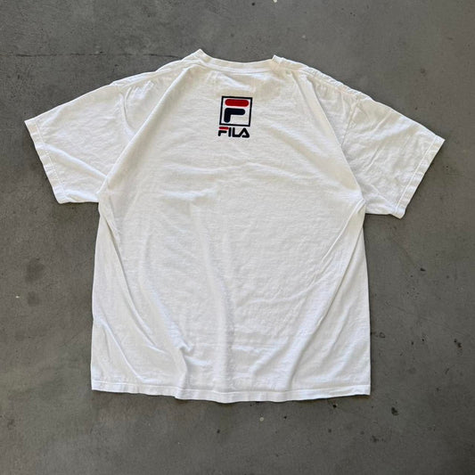 Vintage 90s FILA Sports Logo T-Shirt - X-Large