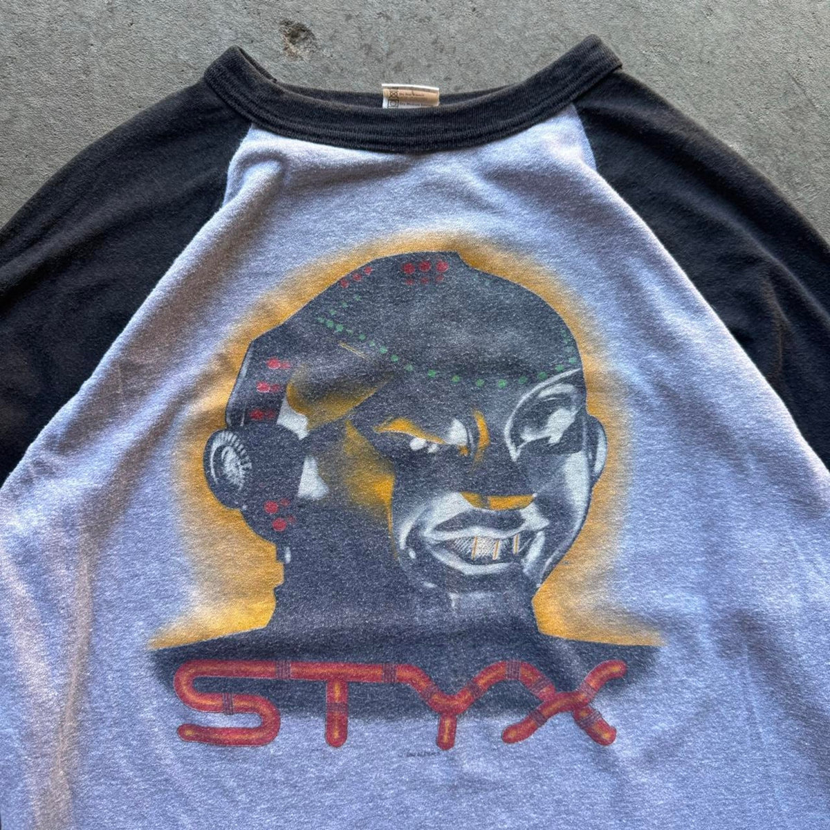 Vintage 1983 Styx Kilroy Was Here Band T-Shirt - Large