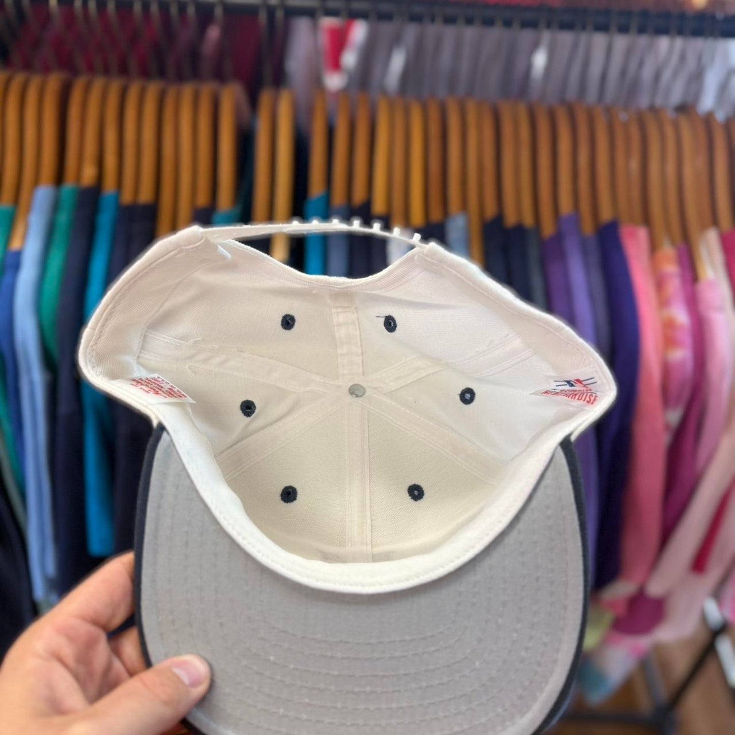 Vintage 90s Milwaukee Brewers New Era NWT Snapback