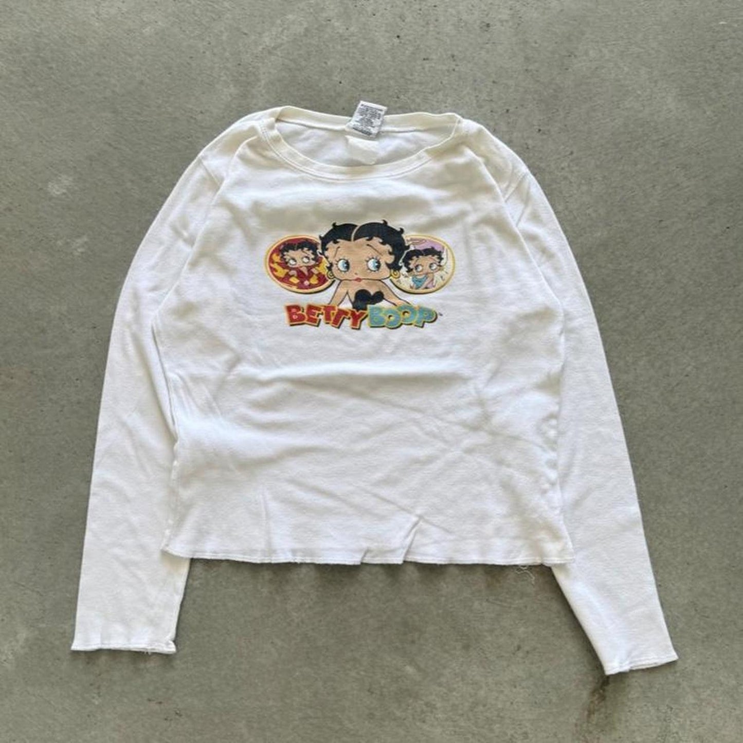 Vintage Betty Boop Cartoon T-Shirt - Large (W)