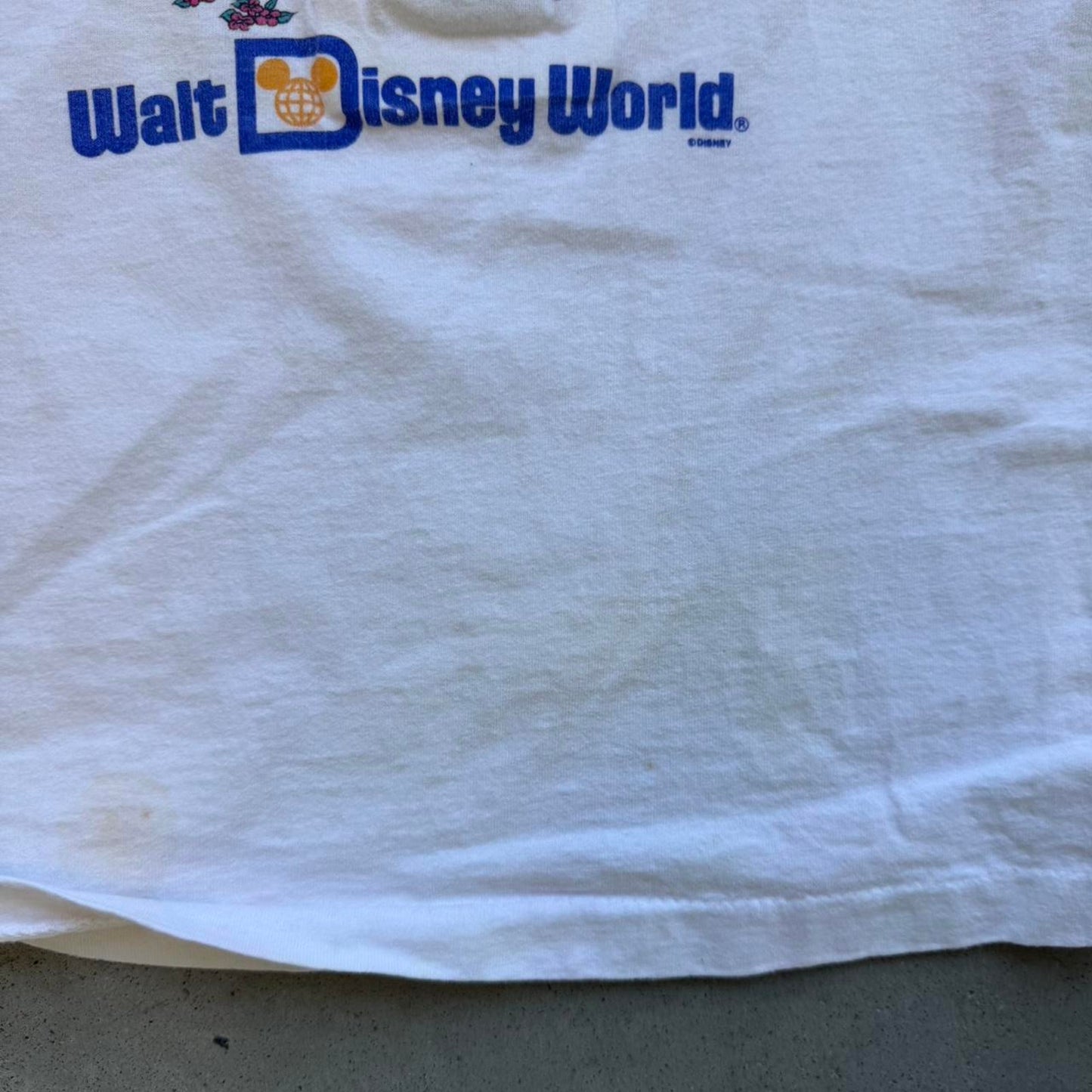 Vintage 90s Walt Disney World Mickey Mouse T-Shirt - Kids 10-12