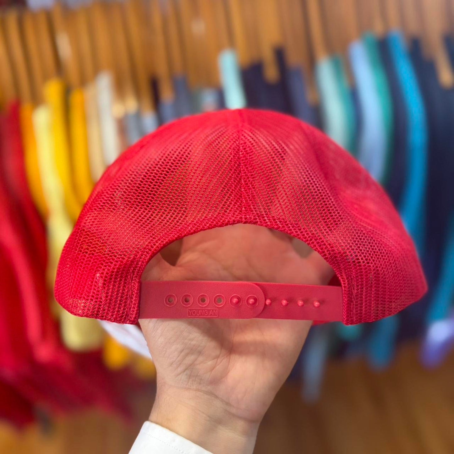 Vintage 90s Nebraska Huskers Go Big Red Trucker Cap