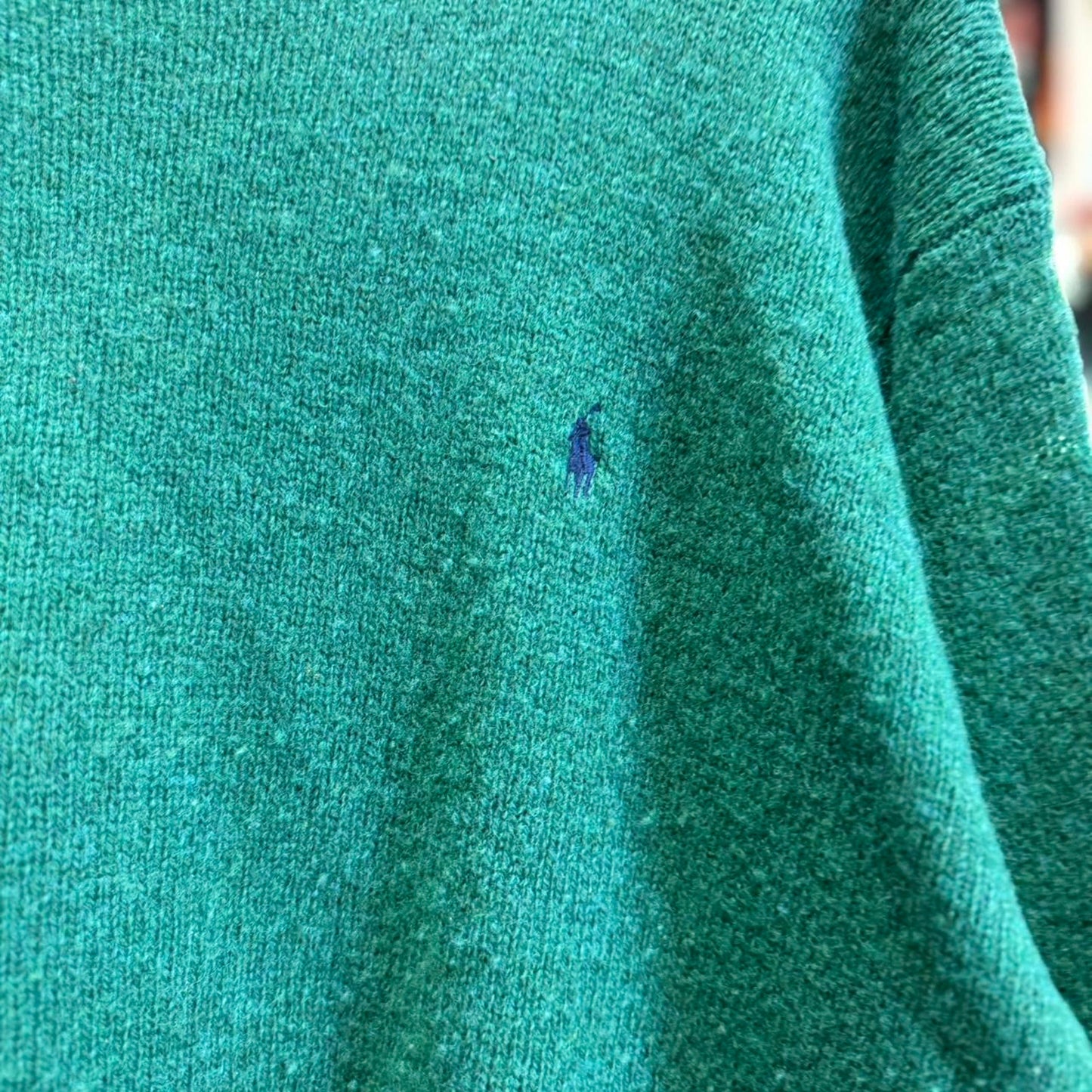 Vintage 90s Polo Ralph Lauren Logo Sweater - Large