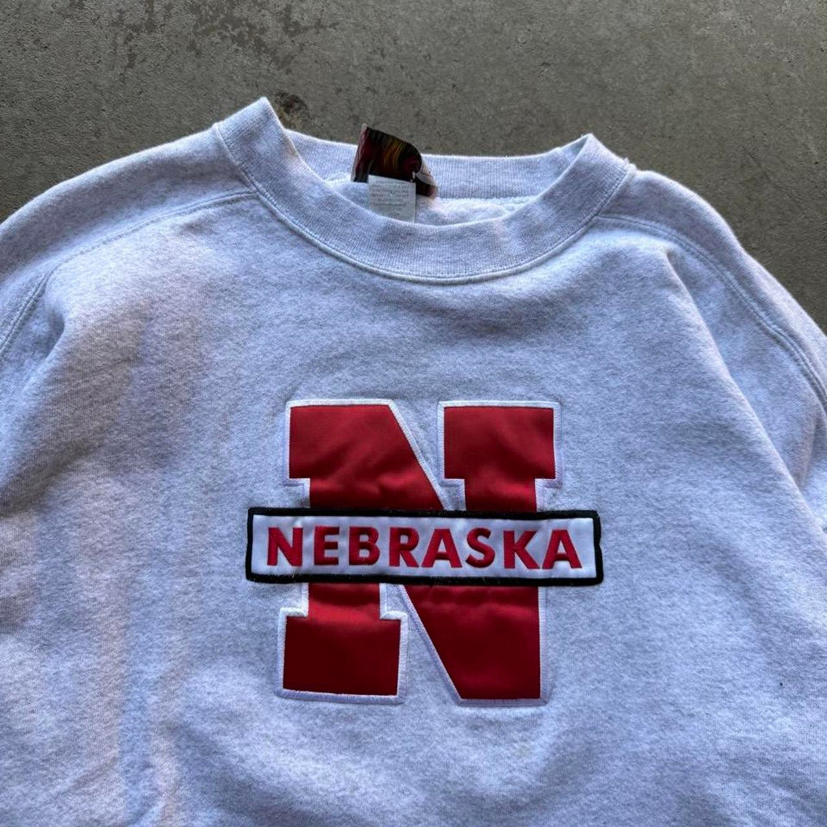 Vintage 90s Nebraska Huskers Big N Crewneck - X-Large