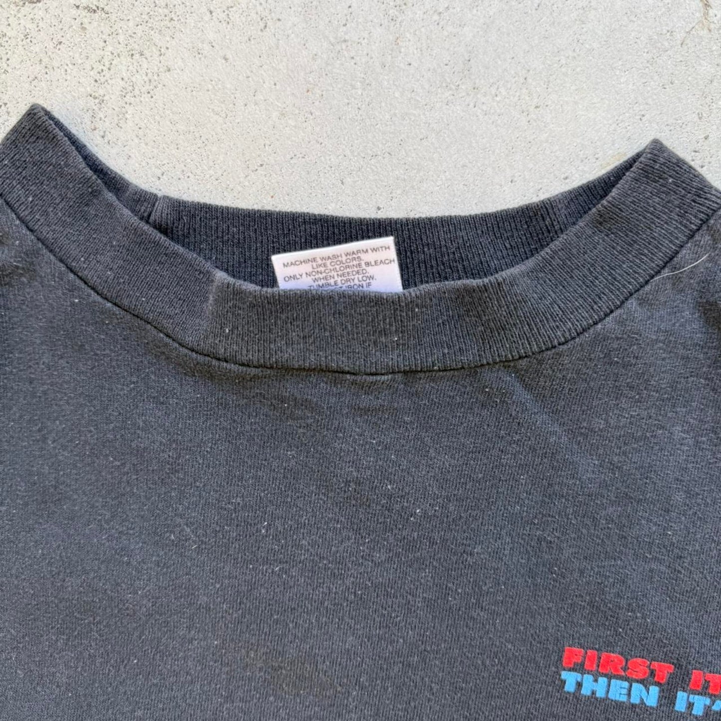 Vintage 90s Aftershock Alcohol Promo T-Shirt - X-Large