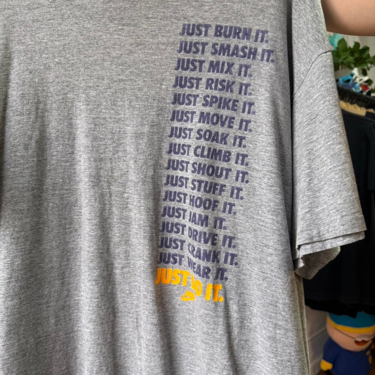 Vintage 90s Nike Just Do It Text T-Shirt - XX-Large