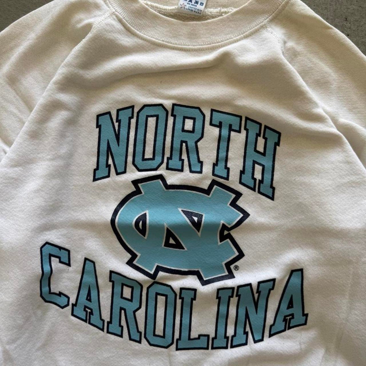 Vintage 80s North Carolina UNC Crewneck - X-Large