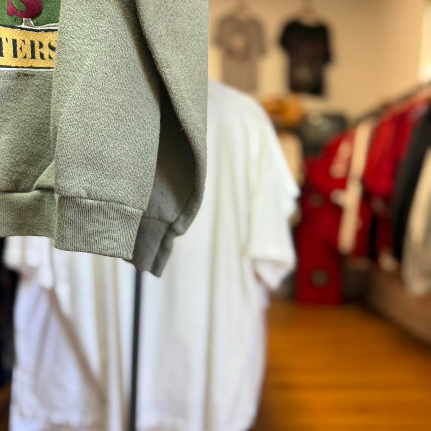 Vintage 90s Disney Mickey Mouse Safari Nebraska Crewneck - Large